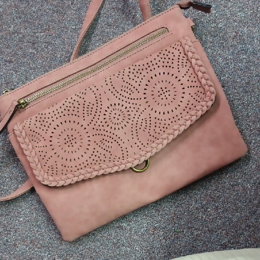 Elegant Pink Women's Handbag